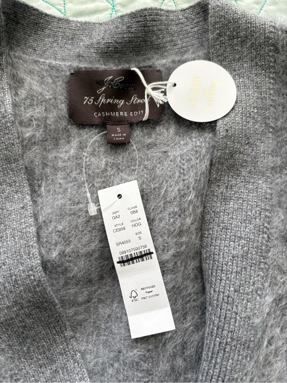 J. Crew Spring Street Cashmere Cardigan - Picture 5 of 8